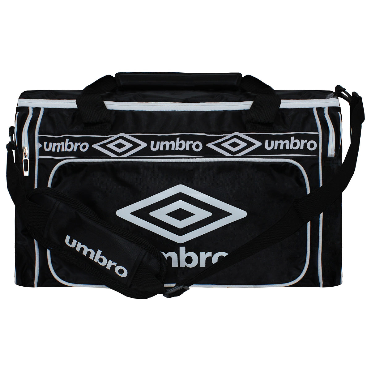Umbro Retro Black/White Holdall Bag