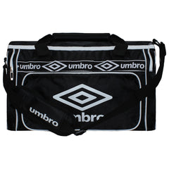 Umbro Retro Black/White Holdall Bag