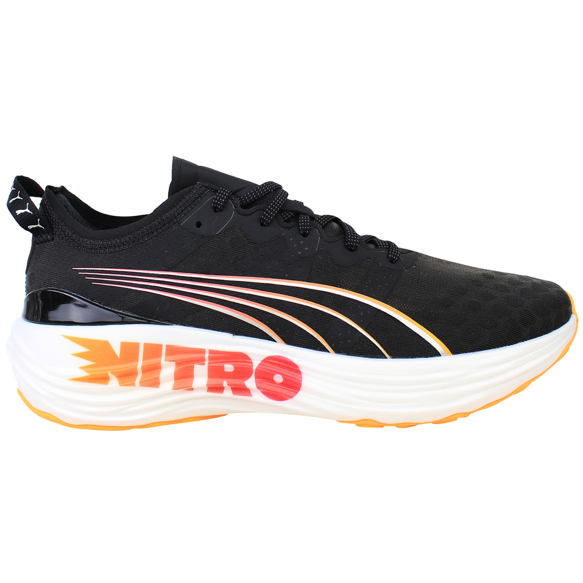 Puma ForeverRun Nitro FF Womens Black Running Shoes