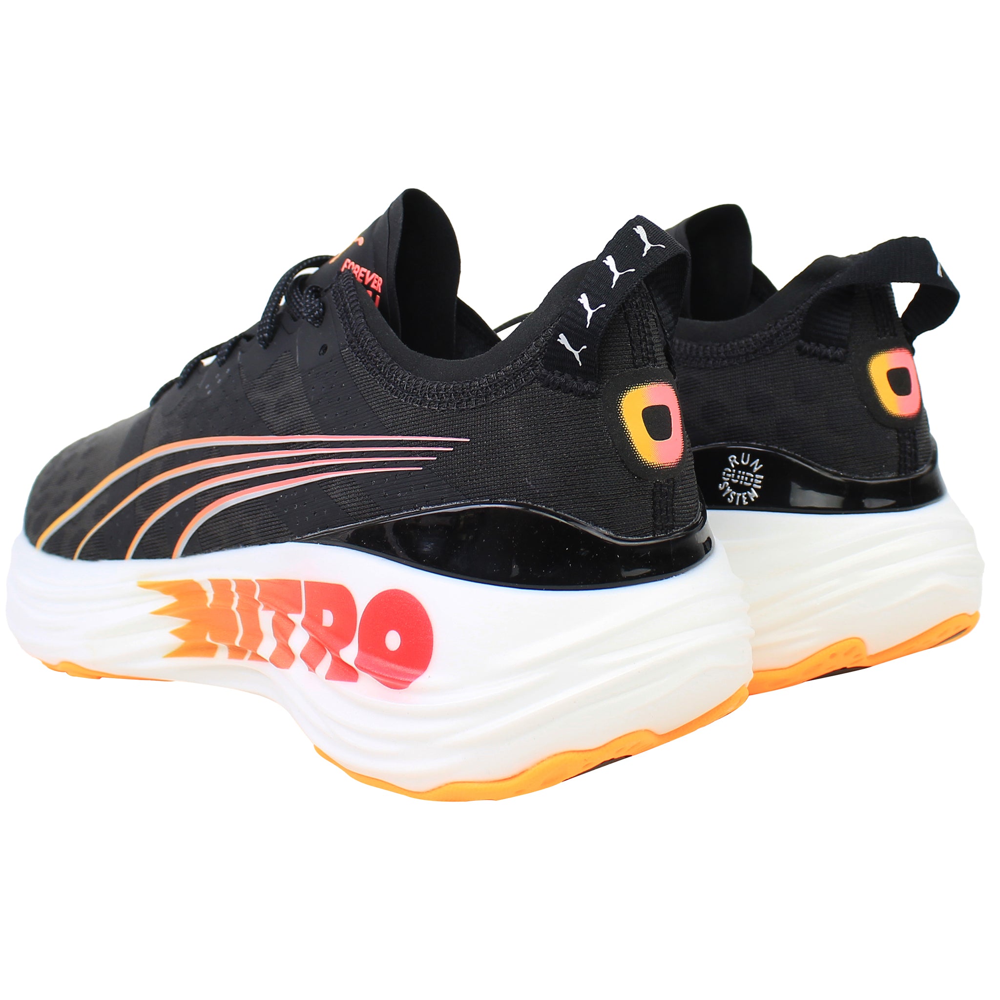 Puma ForeverRun Nitro FF Womens Black Running Shoes