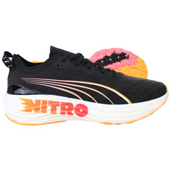 Puma ForeverRun Nitro FF Womens Black Running Shoes