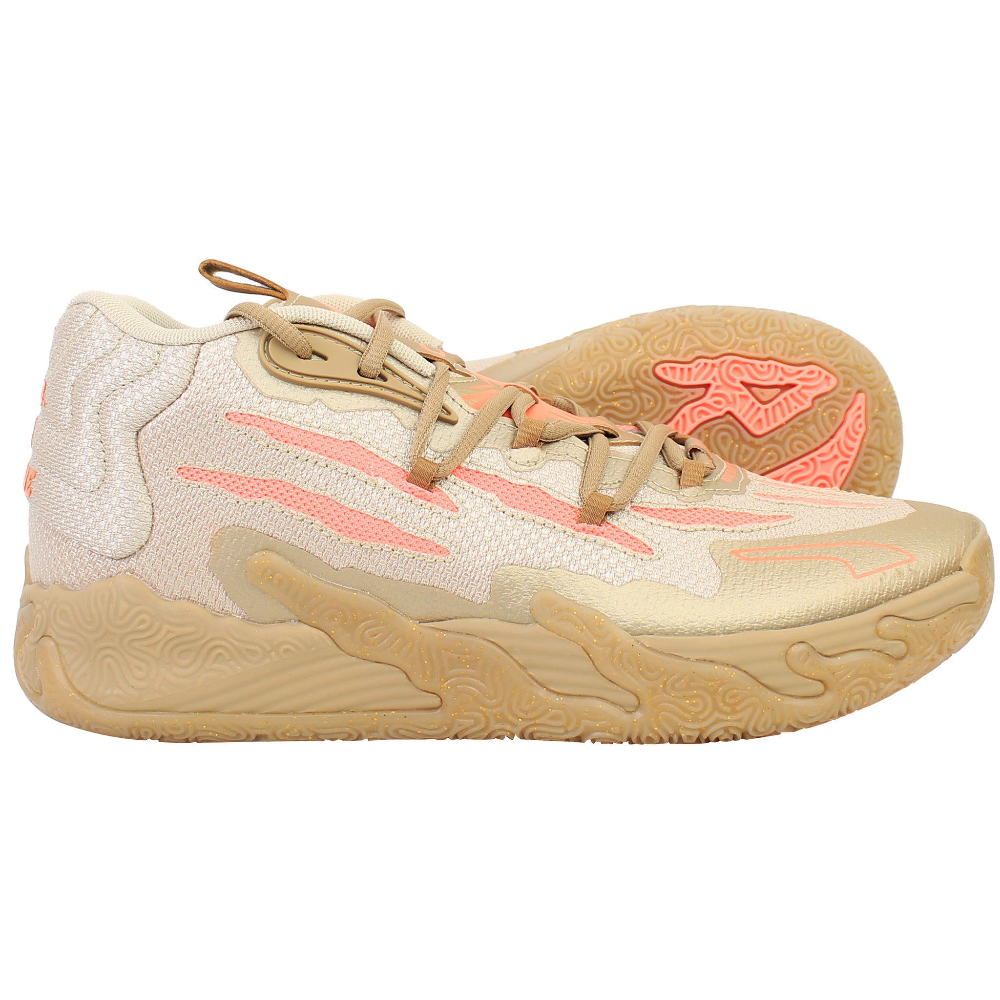 Puma MB.03 Mens Gold Basketball Shoes