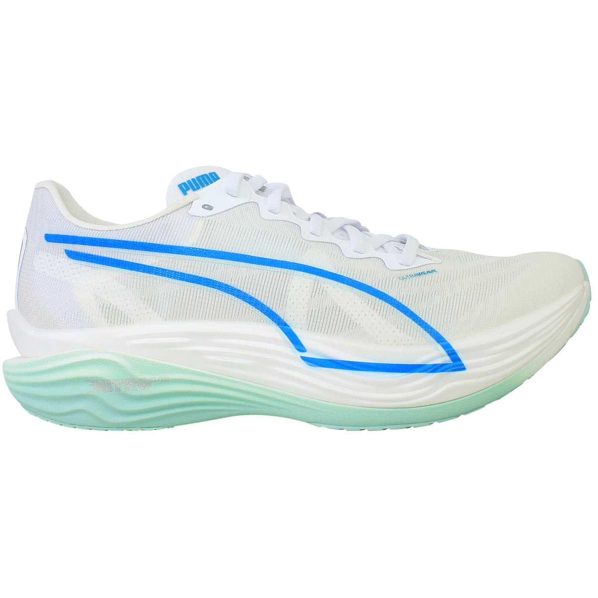 Puma Deviate Nitro Elite 3 Mens White Running Shoes