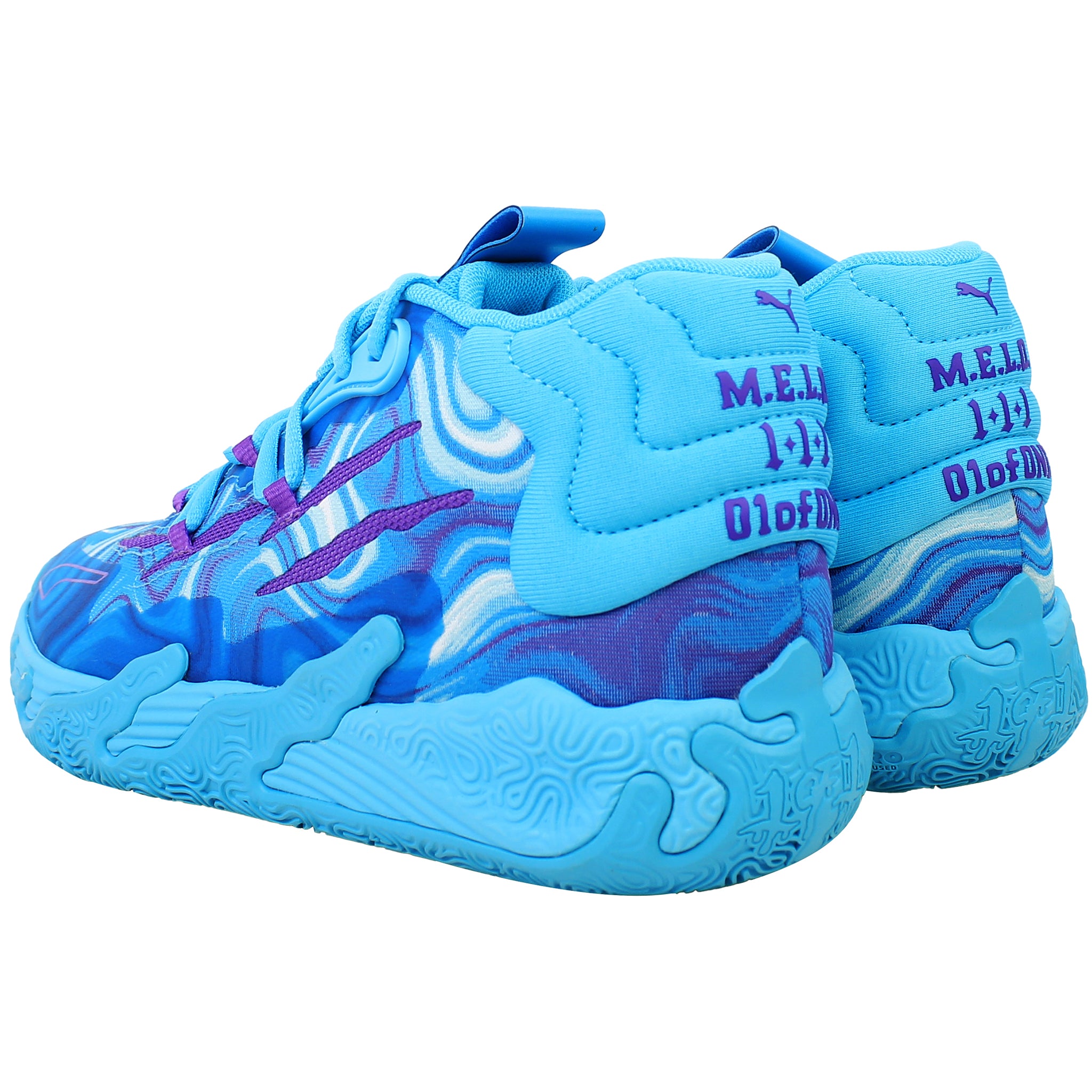 Puma MB.03 Buzz City Mens Blue Basketball Shoes