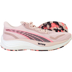 Puma Velocity Nitro 3 Womens Pink Running Shoes