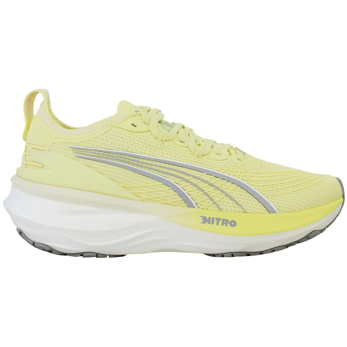 Puma ForeverRun Nitro 2 Womens Yellow Running Shoes