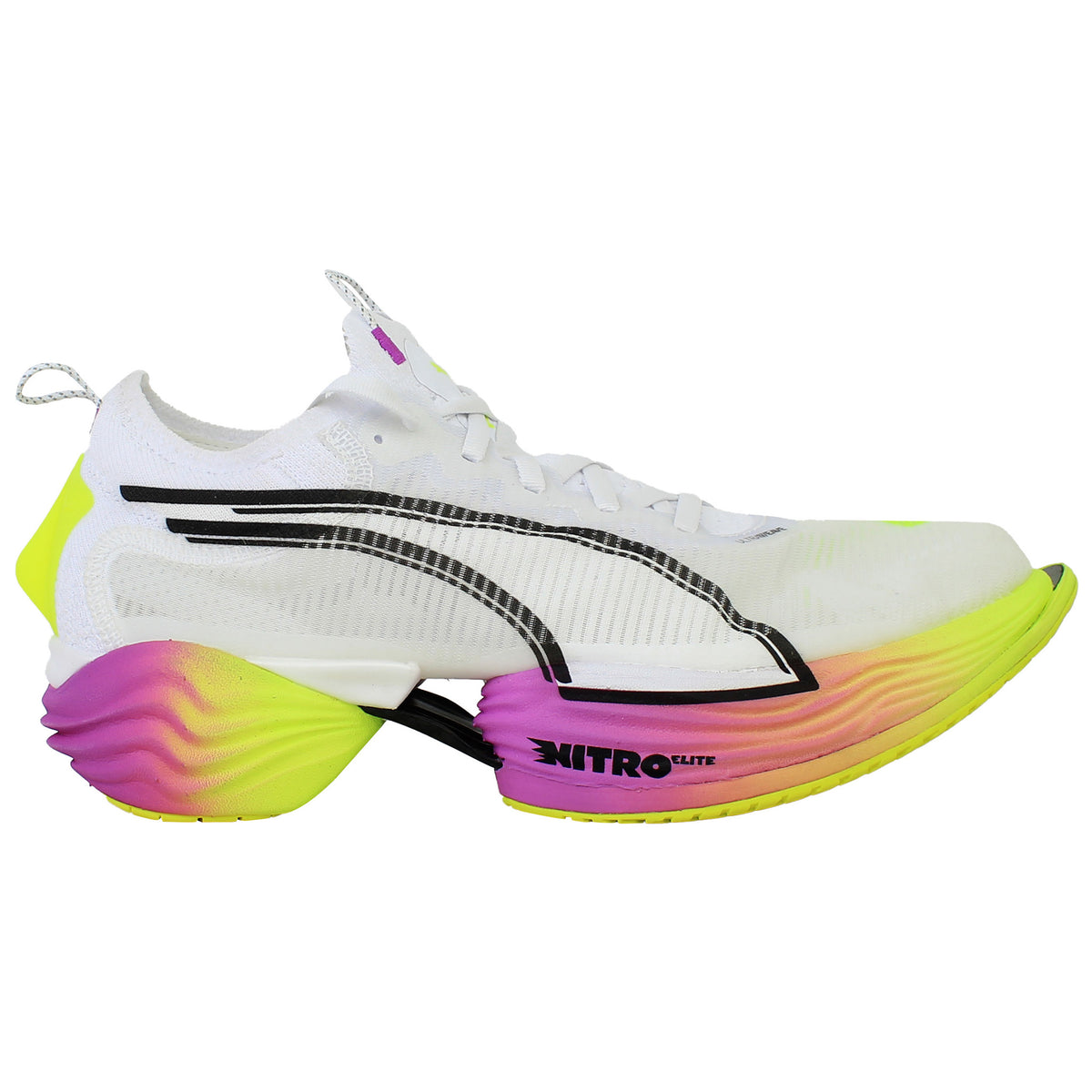 Puma Fast-R Nitro Elite 2 Mens White Running Shoes