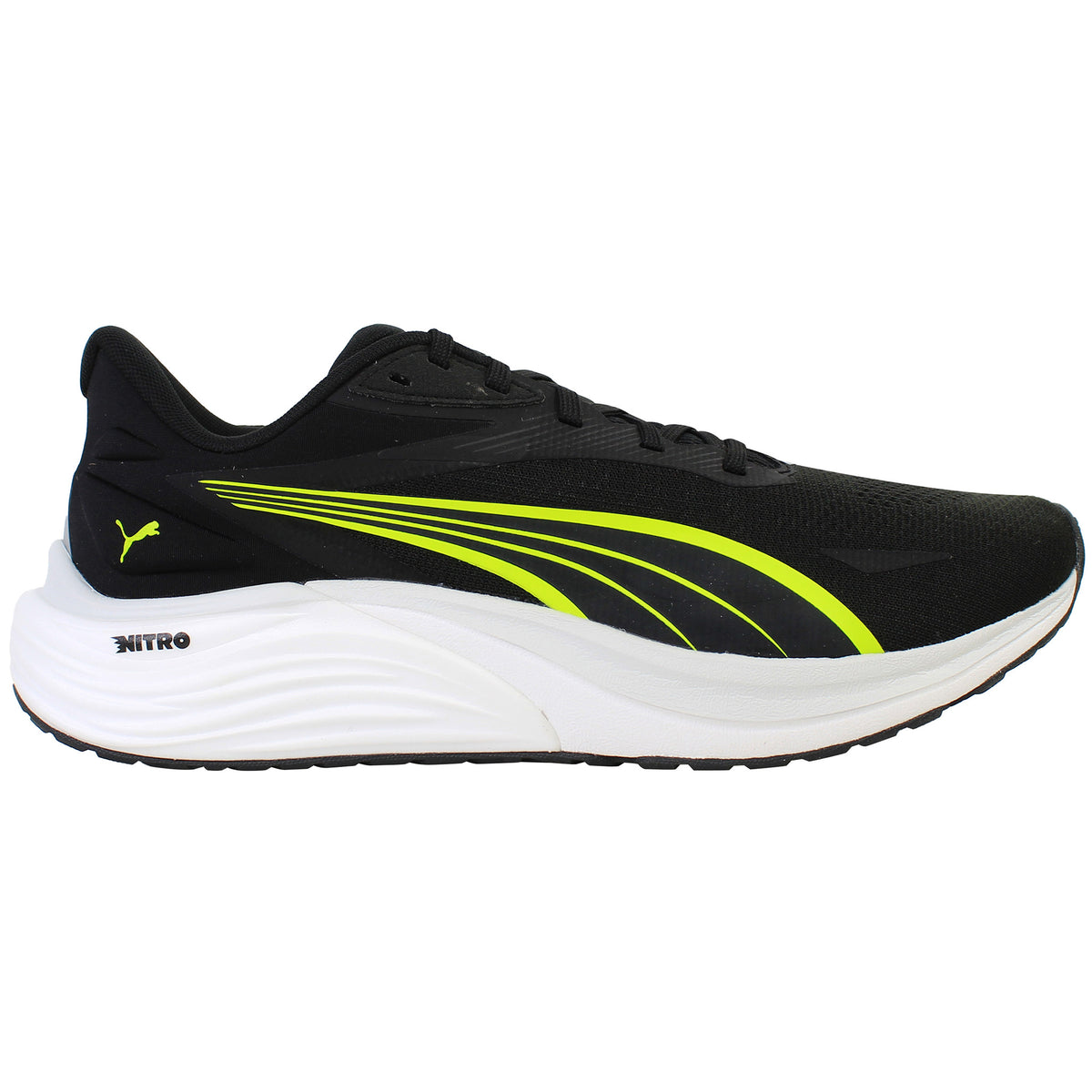Puma Electrify Nitro 4 Mens Black Running Shoes