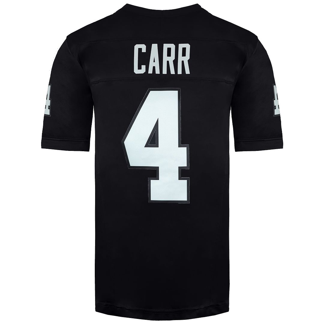 Nike NFL Las Vegas Raiders 4 Derek Carr Home Limited Played Jersey