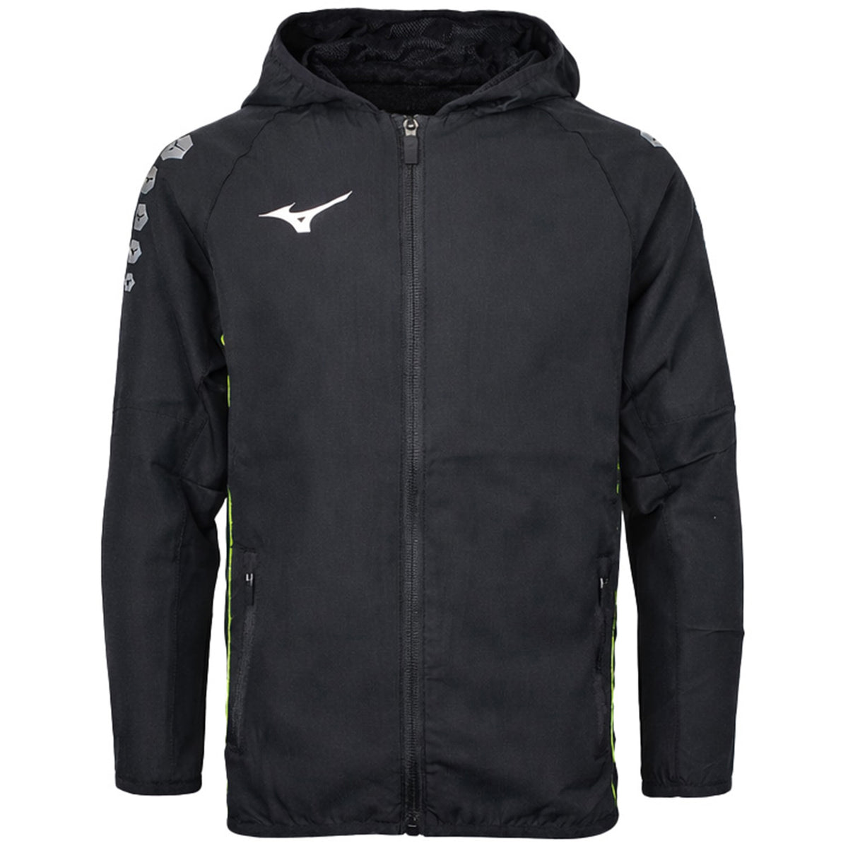 Mizuno Team Micro Kids Black Jacket