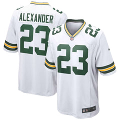 Nike NFL Green Bay Packer 23 Alexander Home Game Jersey