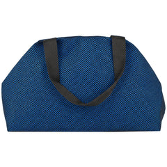 Mizuno Logo Black/Blue Mesh Holdall Bag