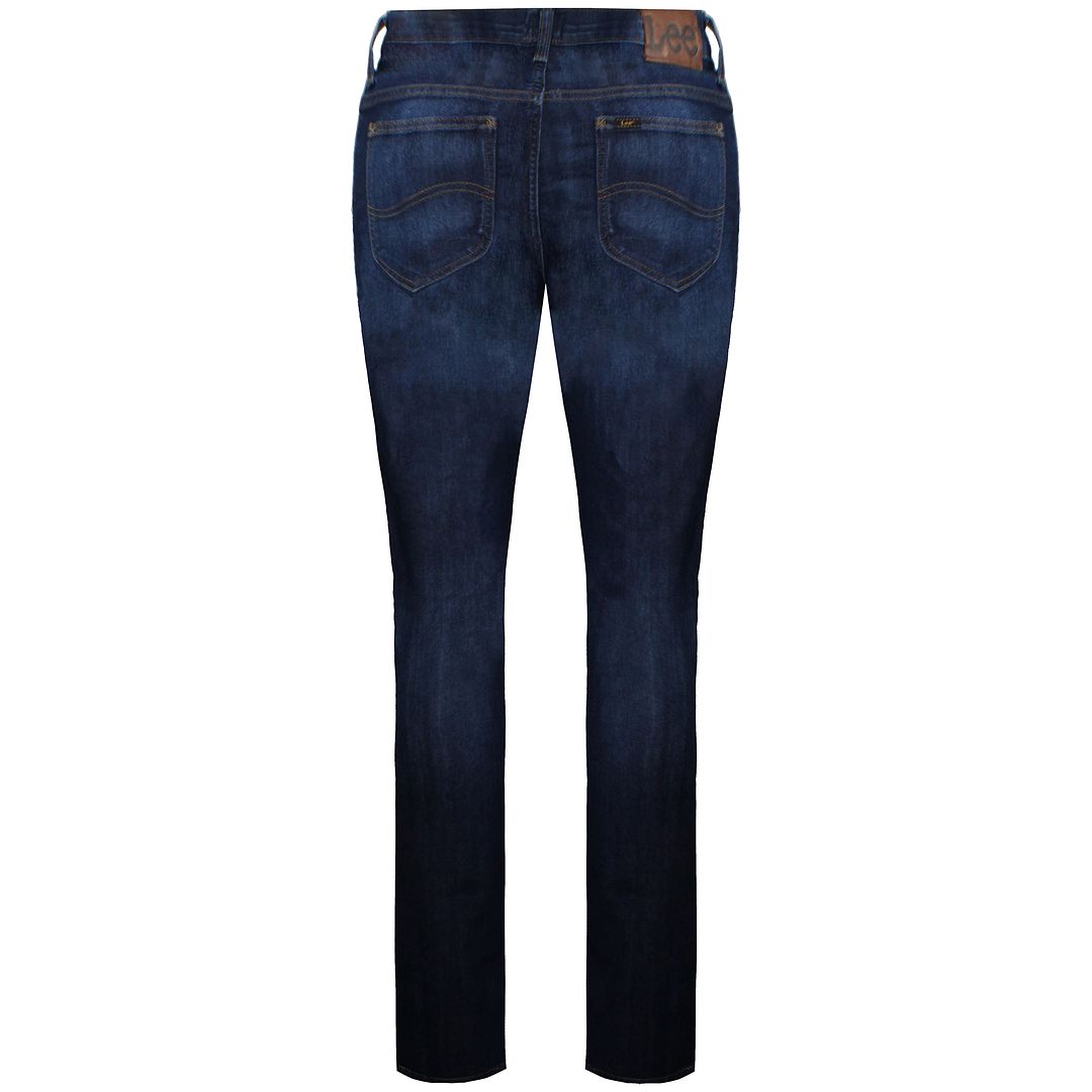 Lee Daren Mens Dark Blue Jeans