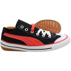 Puma 917 Mens Black/Red Plimsolls