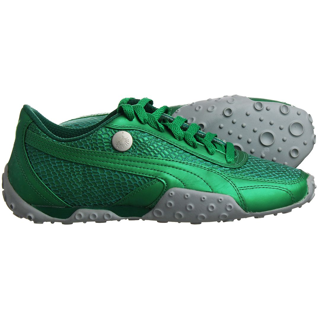 Puma MY5 Reborn Snake Mens Green Trainers