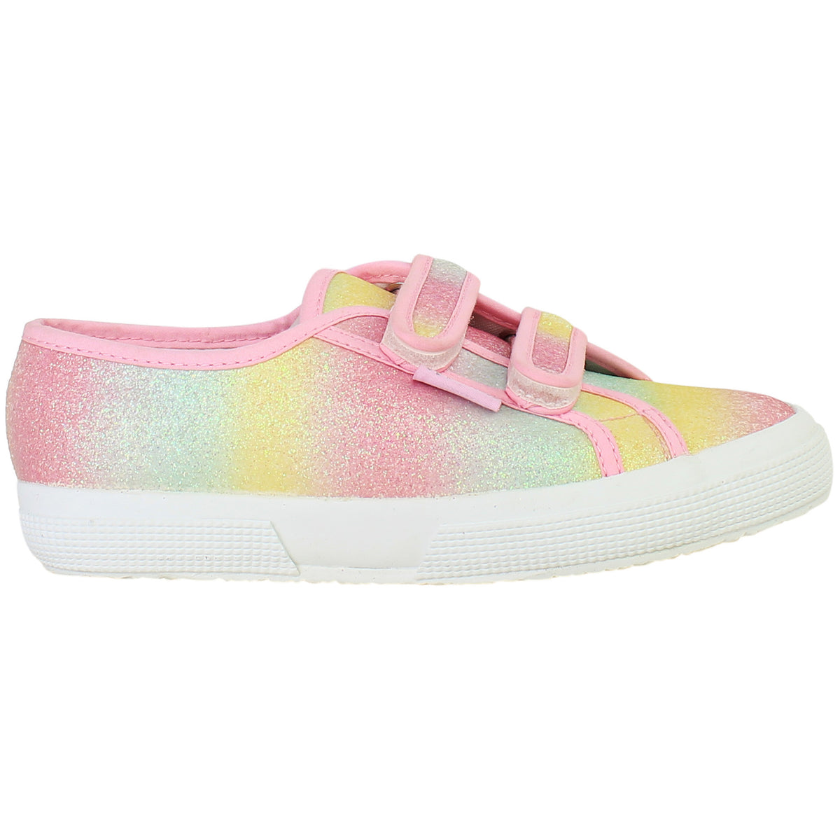Superga Iridescent Microglitter Kids Multicolour Plimsolls