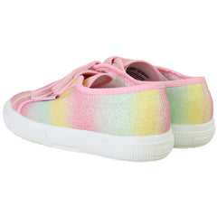 Superga Iridescent Microglitter Kids Multicolour Plimsolls