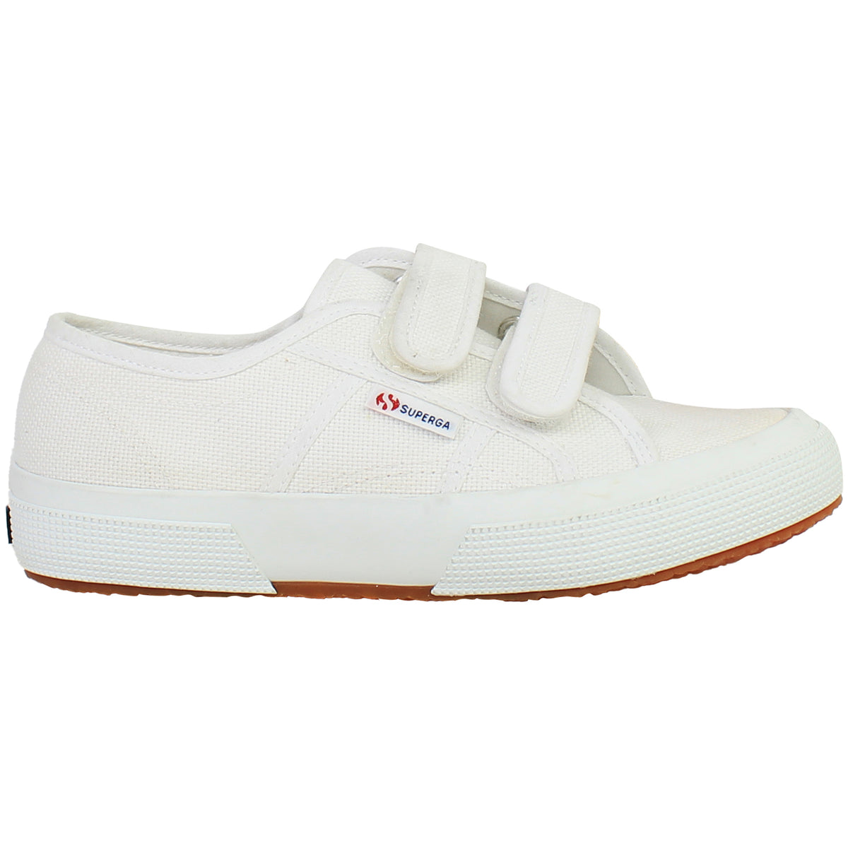 Superga Cotjstrap Classic Kids White Plimsolls