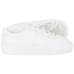 Superga Club S Vegan Kids White Trainers