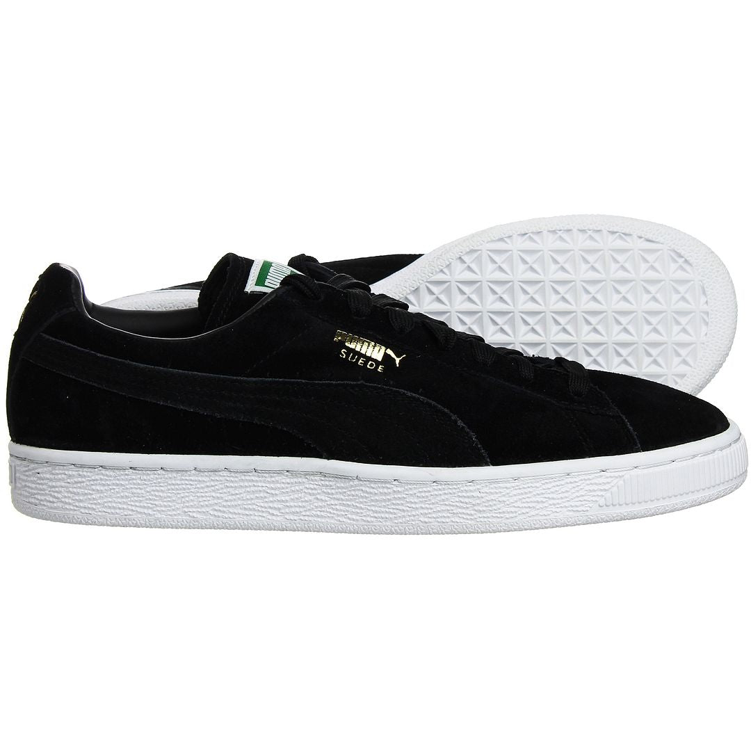 Puma Suede Classic+ Mens Black Trainers