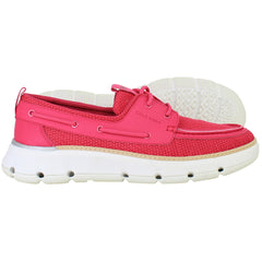 Cole Haan ZERØGRAND Regatta Womens Pink Boat Shoes