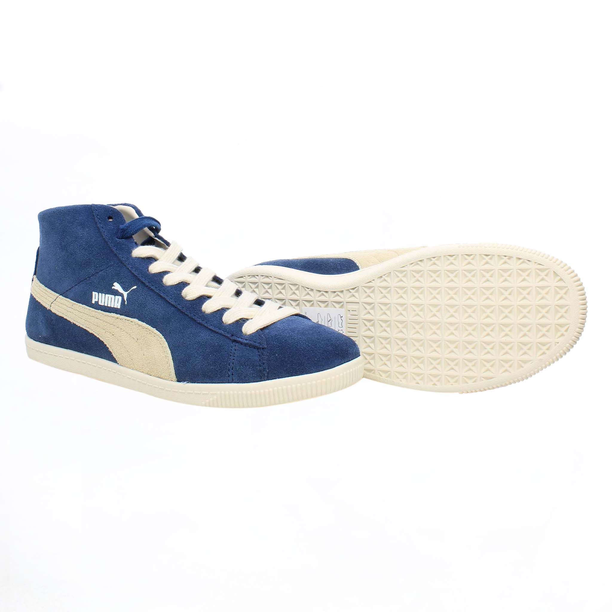 Puma Glyde Mid Mens Navy Trainers NO BOX