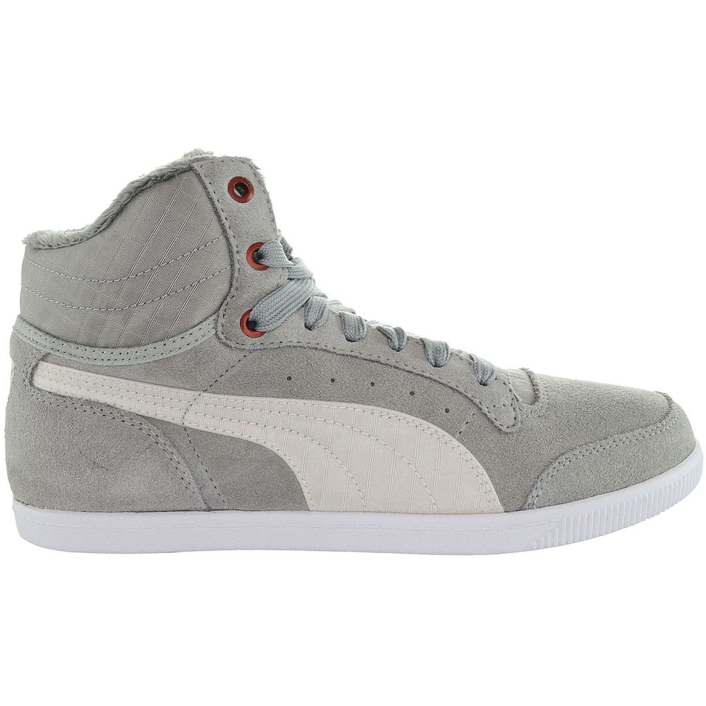 Puma Glyde Court Fur Womens Grey Trainers