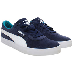 Puma Low Mens Navy Trainers