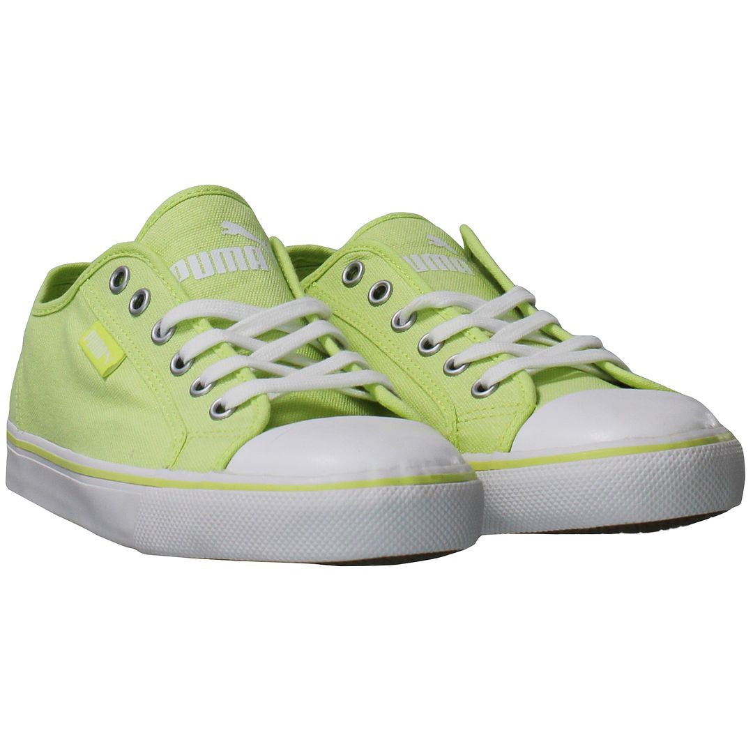 Puma Streetballer Low Womens Green Plimsolls