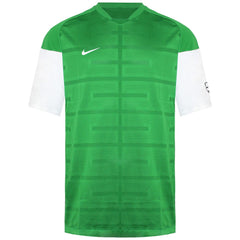 Nike Logo Mens Green/White Football Top