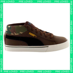 Puma S Mid Rugged Mens Brown Trainers NO BOX