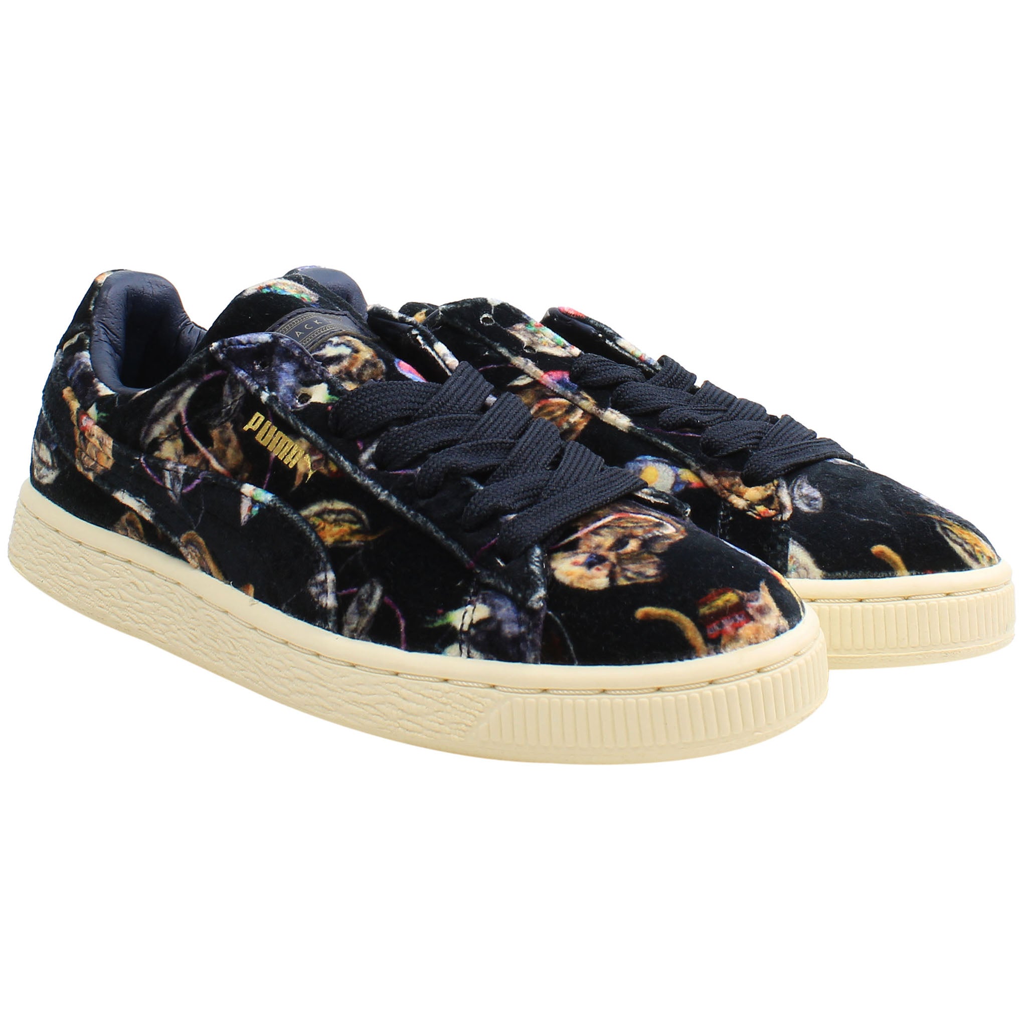 Puma Basket Classic LO x HOH Mens Black Trainers