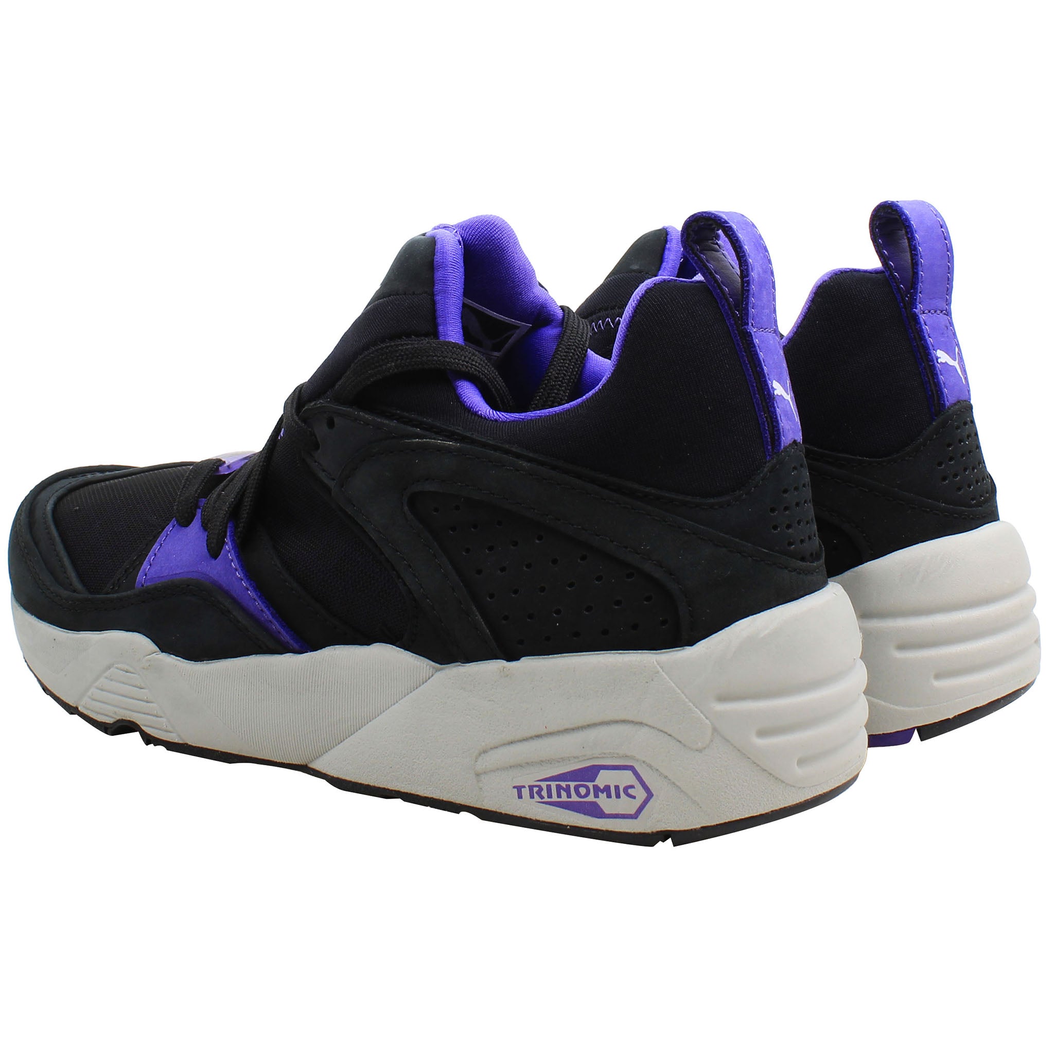 Puma Blaze Of Glory CRKL Mens Black/Purple Trainers