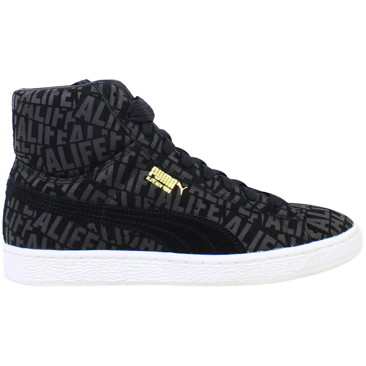 Puma Suede Mid x Stuck up x Alife Mens Black Trainers