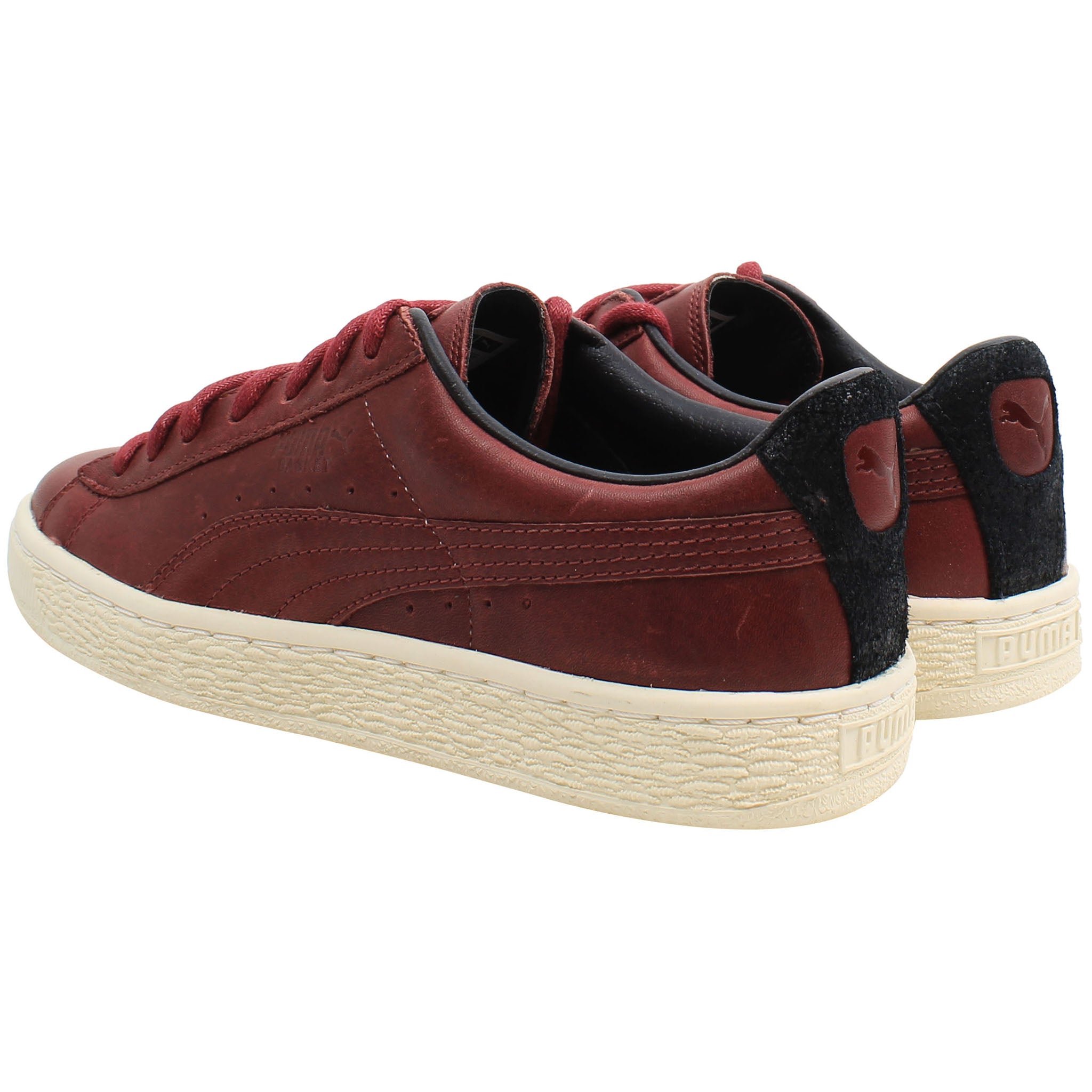 Puma Basket Citi Series Mens Red Trainers