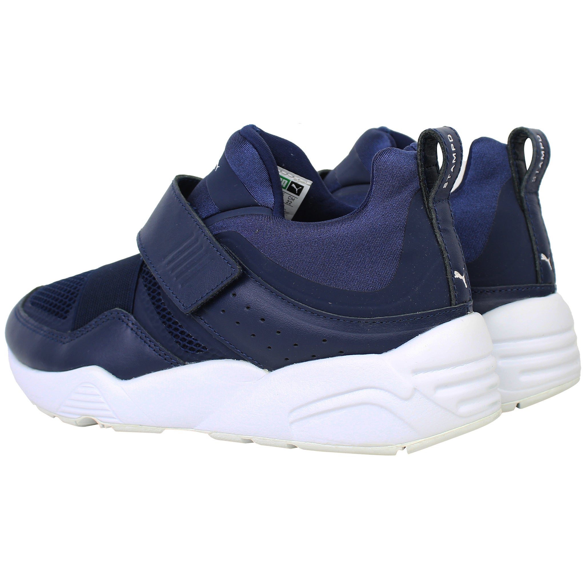 Puma Blaze Of Glory x STAMPD Mens Navy Trainers