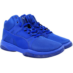 Puma Rebound Street Evo Mens Blue Trainers