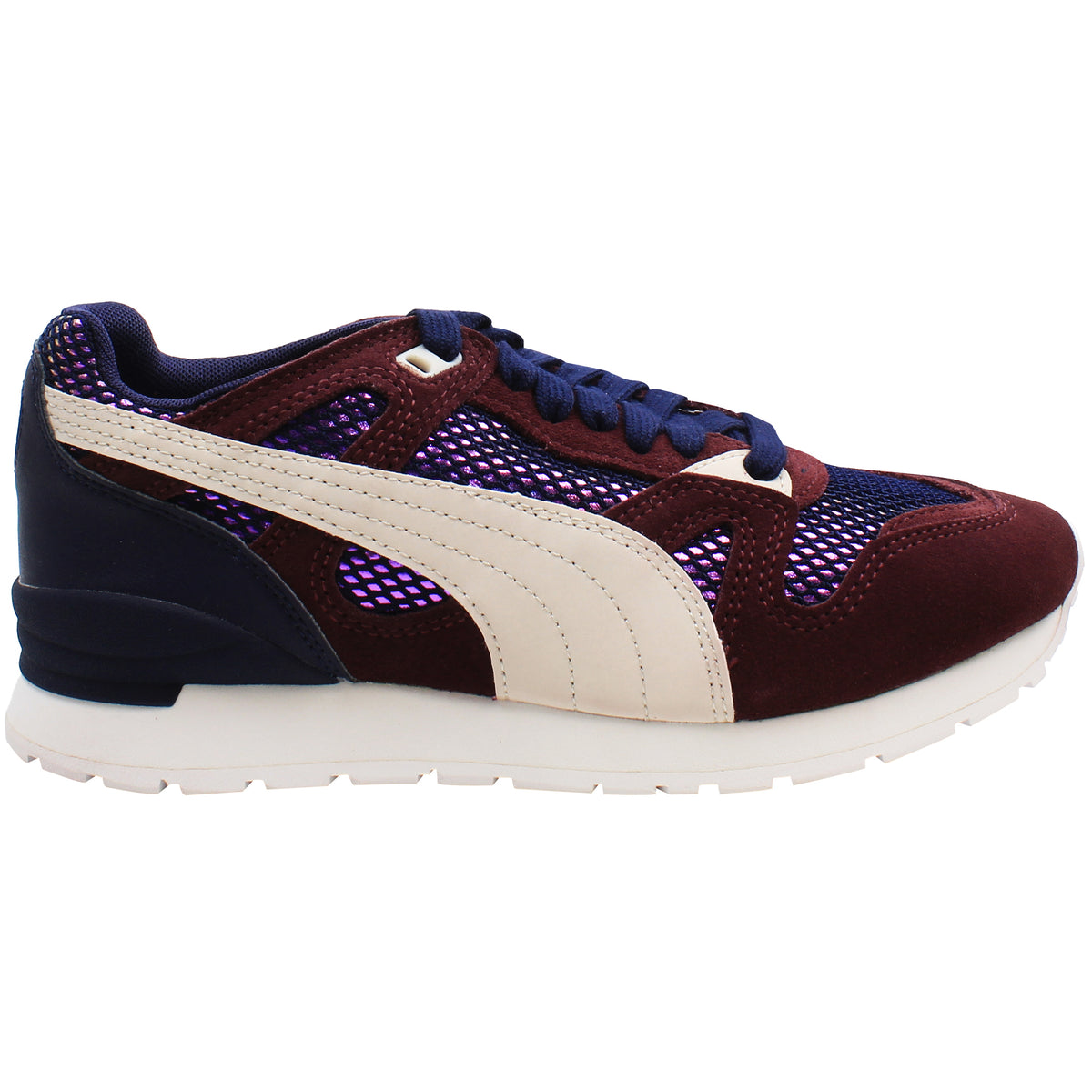 Puma Duplex OG Remastered DC4 Womens Burgundy Trainers