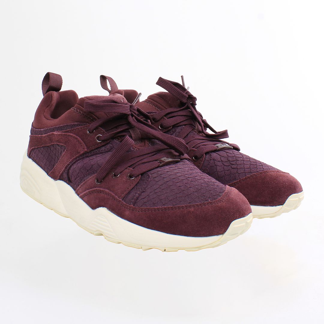 Puma Trinomic Blaze Of Glory Womens Purple Trainers - No Box