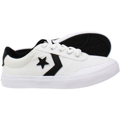 Converse Courtlandt OX Kids White Plimsolls