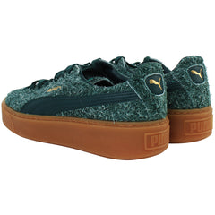 Puma Platform Elemental Womens Green Trainers