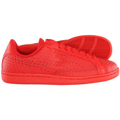 Puma Match Emboss Mens Red Trainers