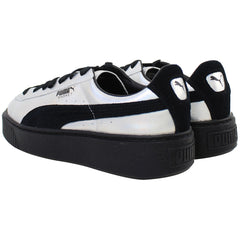 Puma Basket Platform Explosive Womens Metallic Trainers