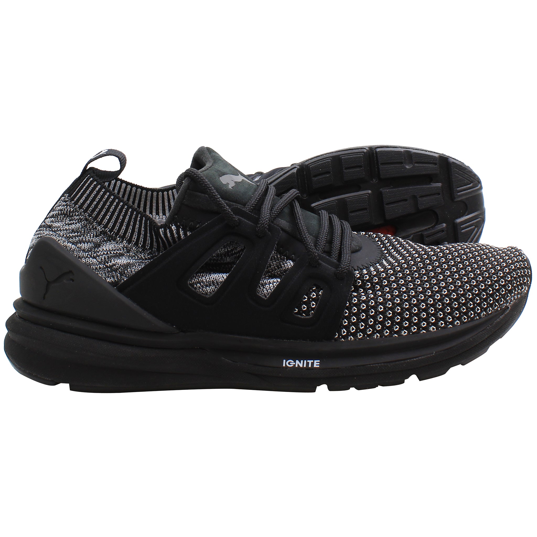 Puma Blaze Of Glory Mens Black Running Shoes