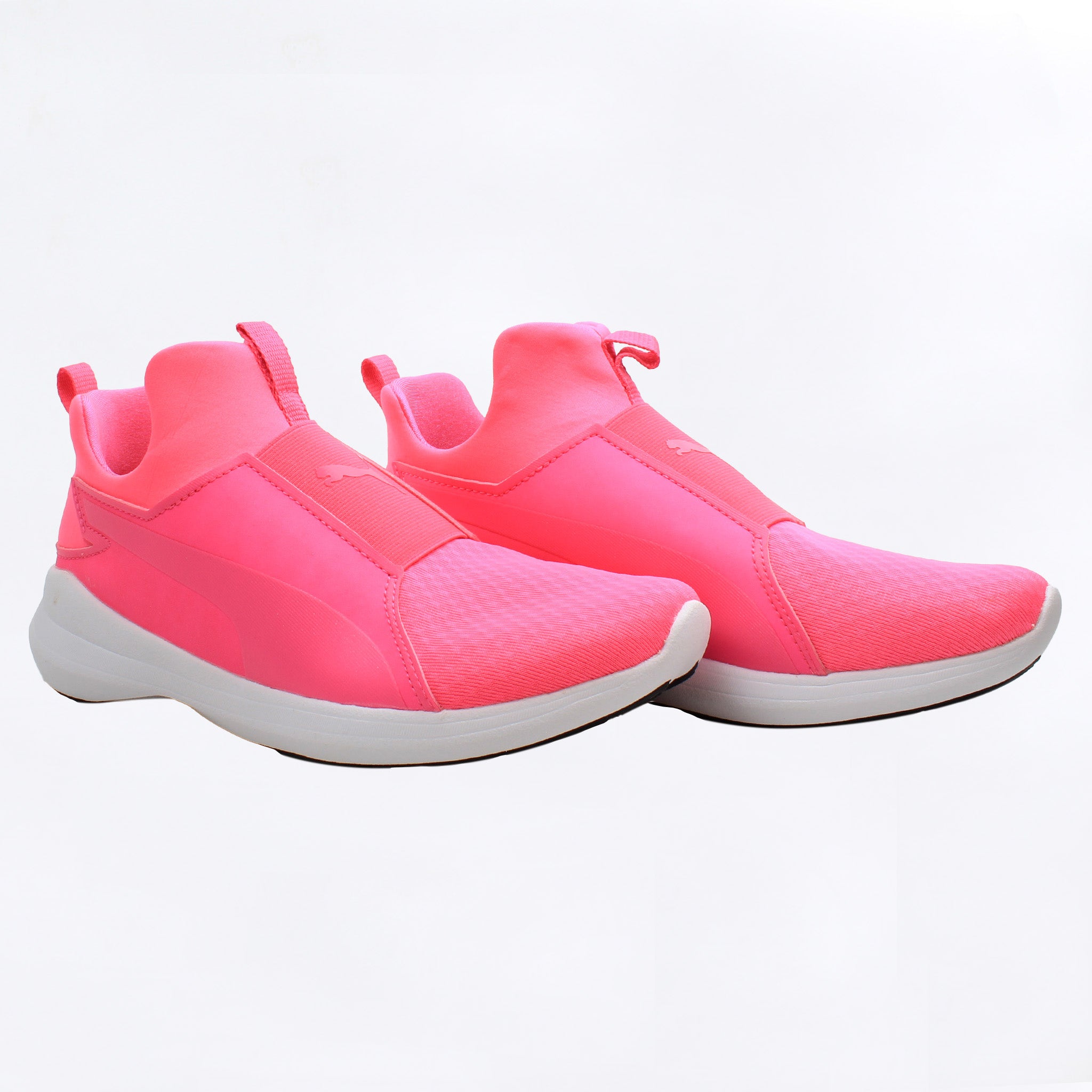 Puma Rebel Mid Womens Pink Trainers NO BOX