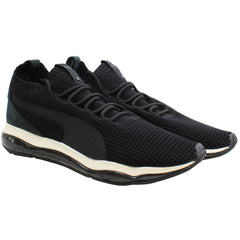 Puma Cell Motion Waffle Mens Black Running Shoes