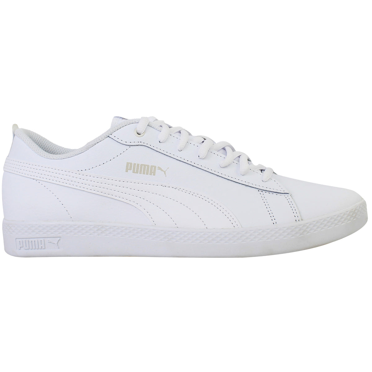 Puma Smash v2 L Womens White Trainers