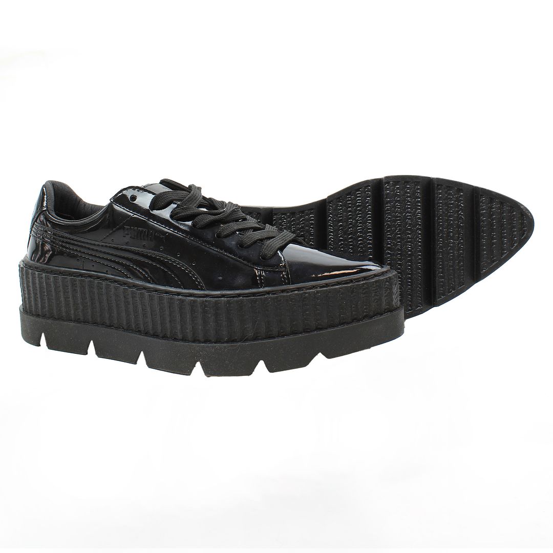 Puma x Rihanna Fenty Creeper Womens Black Trainers NO BOX