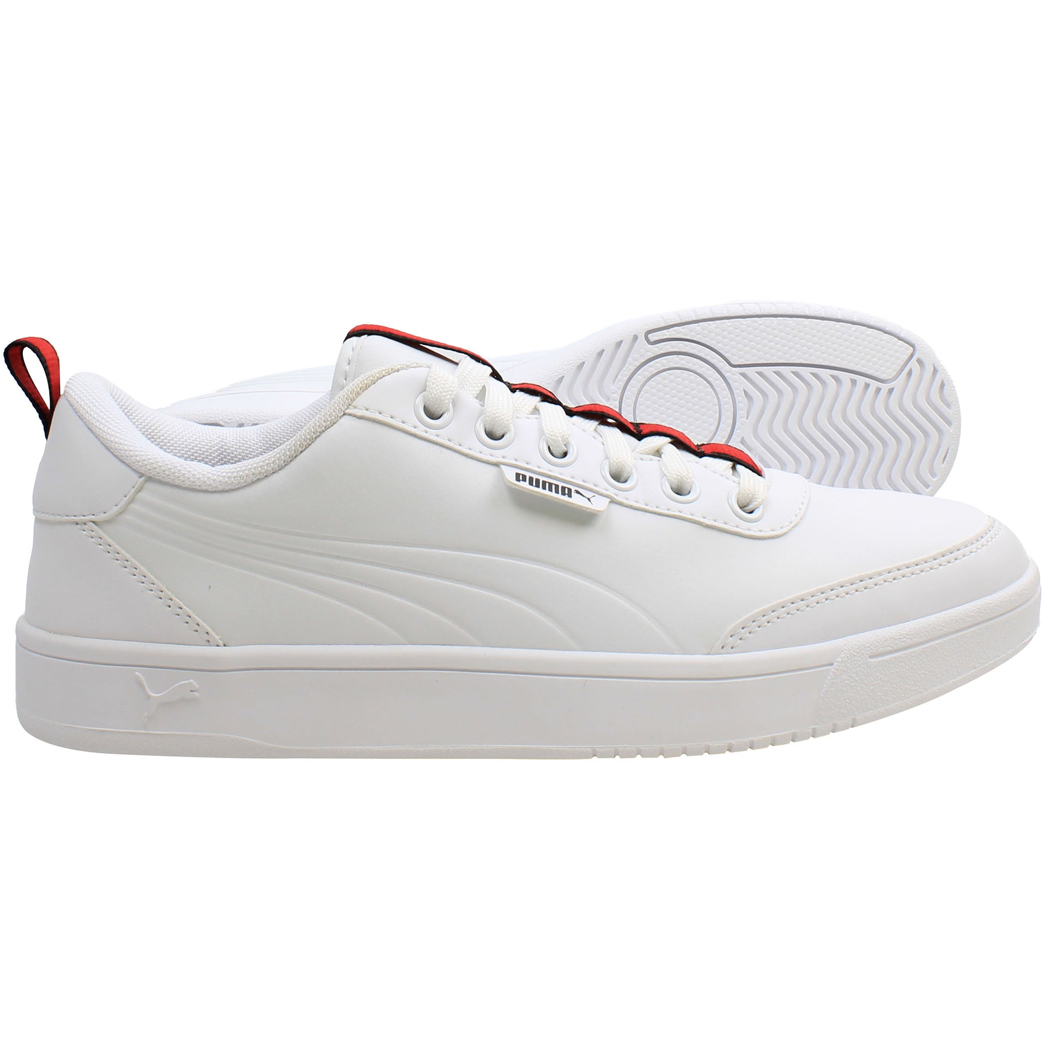 Puma Court Breaker Flag Mens White Trainers