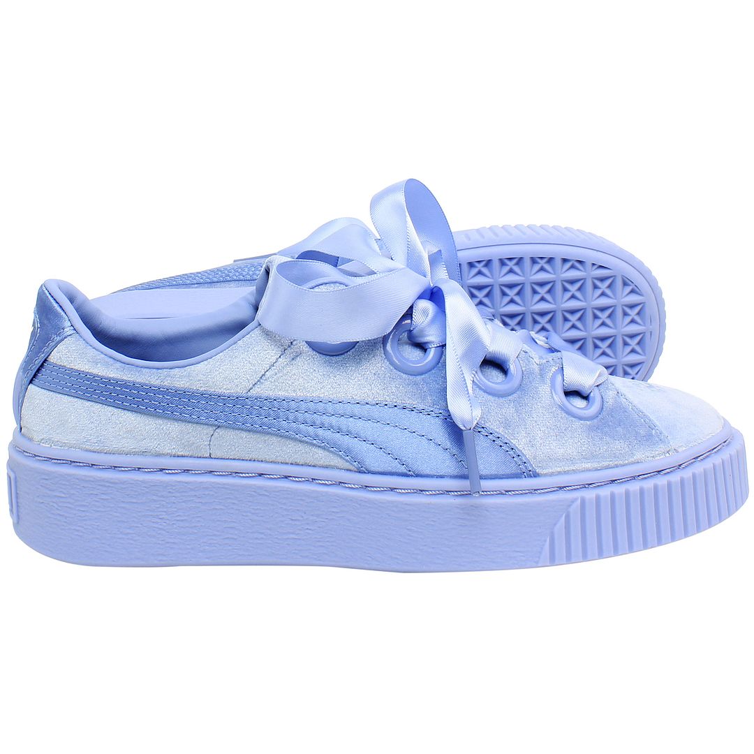 Puma Platform Kiss Womens Blue Trainers